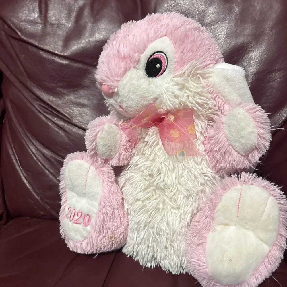 3 Dan Dee Collector's Choice 2020 Easter Bunny Plush Pink/white Stuffed Toys 22